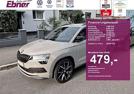 Skoda Karoq SPORTLINE 2.0TSI 190PS 4x4 DSG CANTON+KAMERA+NAVI+