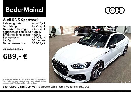 Audi RS5 Competition Pano Matrix 360° ACC
