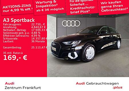 Audi A3 30 TFSI advanced LED DAB VC Tempoma