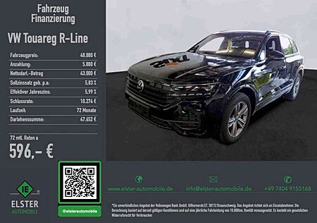 VW Touareg Volkswagen R-Line 4Mot,AHK,LED,Standh,Luft,Leder