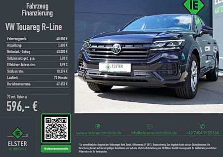 VW Touareg Volkswagen R-Line 4Mot,AHK,LED,Standh,Luft,Leder