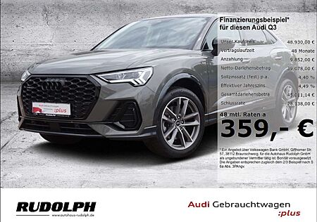 Audi Q3 Sportback S line 40 TFSI qu. S-tronic ACC LED Navi