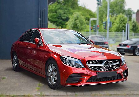 Mercedes-Benz C 200 AMG Widescreen HUD Distronic Burmester LED