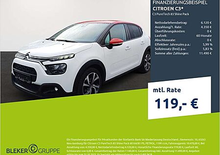 Citroën C3 Citroen PureTech 83 Shine Pack