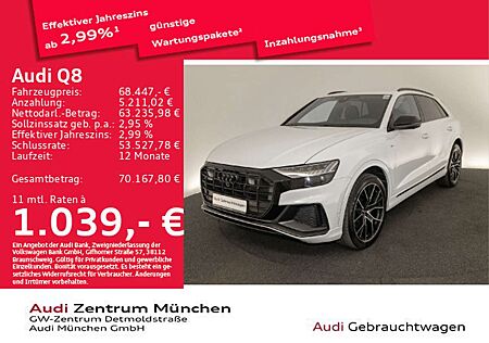 Audi Q8 50 TDI qu. tiptr. S line AHK/Virtual+/HUD/Mat