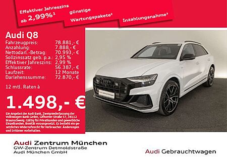 Audi Q8 50 TDI qu. tiptr. S line AHK/Virtual+/HUD/Mat