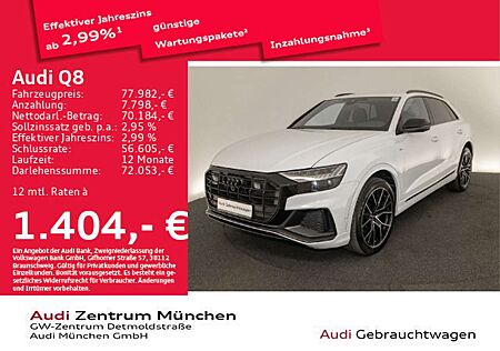 Audi Q8 50 TDI qu. tiptr. S line AHK/Virtual+/HUD/Mat