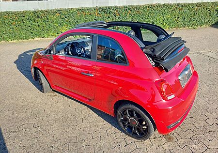 Fiat 500 S Cabrio,Leder,Klima,el.Verd,LM,GRA,el.Fh,GJReif,