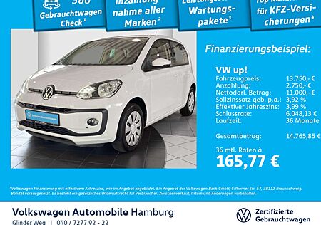 VW Up Volkswagen ! 1.0 move ! Rückf.kamera Klima Sitzhzg