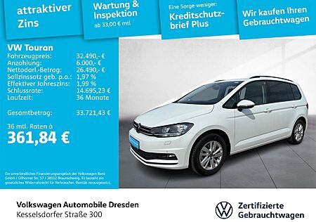 VW Touran Volkswagen Comfortline 1.5 TSI Sitzhzg. DAB