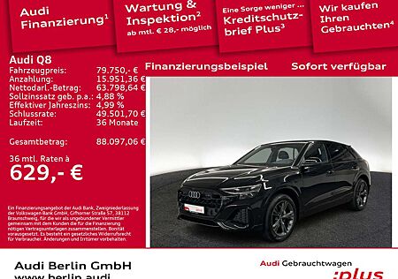 Audi Q8 50 TDI qu. tiptr. MATRIX RFK NAVI VIRTUAL