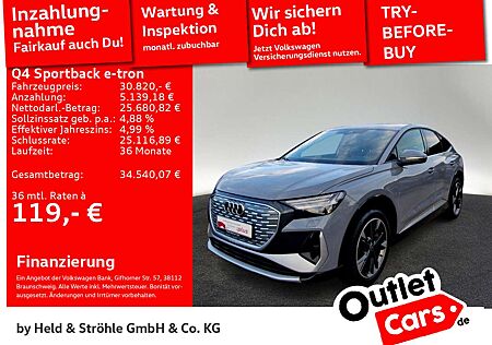 Audi Q4 e-tron 40 S-Line HuD NAV MATRIX KAM