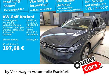 VW Golf Variant Volkswagen Golf VIII Variant 2.0 TDI DSG Life Navi LED DAB+