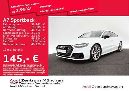 Audi A7 50 TFSI e qu. S tronic S line Pano/