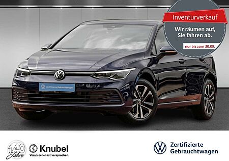 VW Golf Volkswagen VIII UNITED 1.0 TSI Navi TravelA.