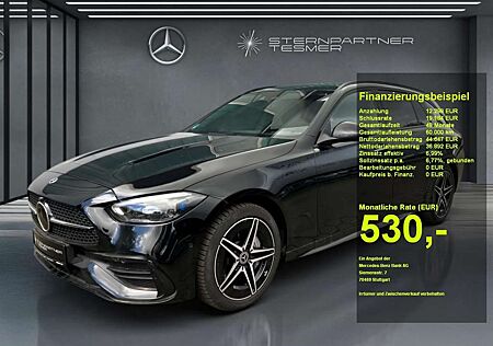 Mercedes-Benz C 300 e T +AMG+Night+MBUX+PANO+KAMERA+AHK+HuD