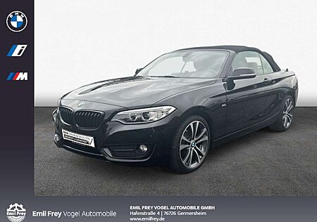 BMW 218i 218 Cabrio Sport Line HiFi Xenon Navi Bus. USB