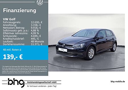 VW Golf Volkswagen 1.0TSI BMT Trendline Connectivity App conne