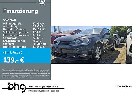VW Golf Volkswagen 1.0TSI BMT Trendline Connectivity App conne
