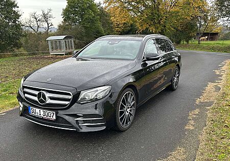Mercedes-Benz E 400 d 4Matic T AMG, HUD, Burm, Luft, Pano, AHK, 8 fach