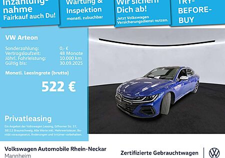 VW Arteon Volkswagen R 4M 2.0 TSI Sportsitze R Panoramadach Ka