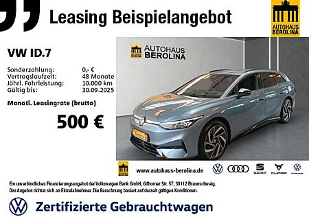 VW ID.7 Volkswagen Tourer Pro *IQ-MATRIX*AHK*360°*NAV*WärmeP*