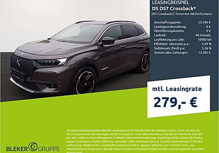 DS Automobiles DS7 Crossback DS 7 Crossback E-Tense 4x4 300 Performance Line
