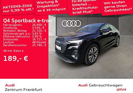 Audi Q4 e-tron Q4 Sportback 35 e-tron advanced LED Navi DAB VC