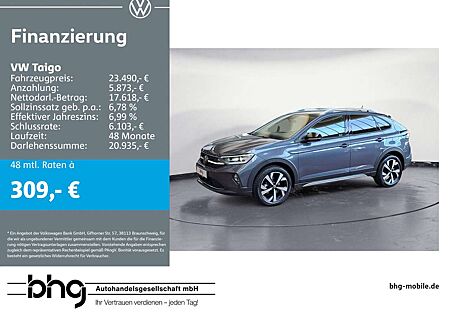 VW Taigo Volkswagen 1.0 TSI OPF DSG Style