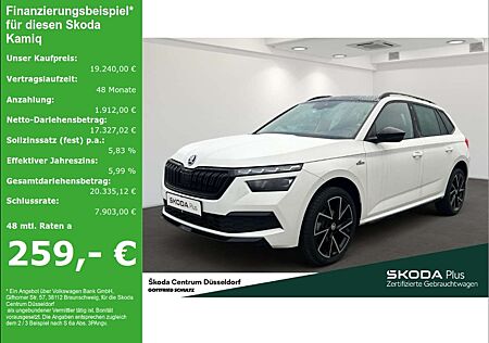 Skoda Kamiq Monte Carlo 1.0 TSI Business-Paket Einparkhilfe vo