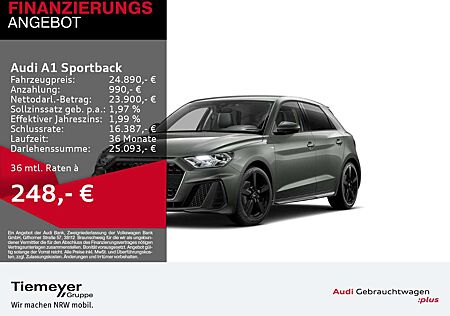 Audi A1 25 TFSI S LINE LM17 PRIVACY KEYLESS