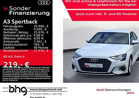 Audi A3 35TFSI S tronic advanced ACC adapt.
