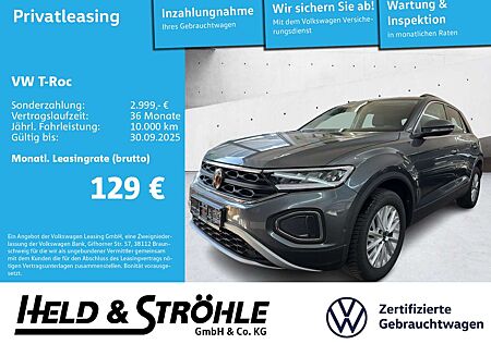 VW T-Roc Volkswagen Life 1.0 TSI LED NAV PDC SHZ DAB+ APP