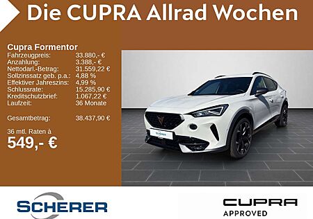 Cupra Formentor VZ 2.0TSI VZ CARPLAY WINTER-PAKET