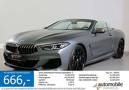 BMW M850 i xDr Cabrio SoftClose Laser ACC HuD Kameras