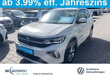 VW T-Cross Volkswagen 1.5 TSI DSG R-Line NAVI AHK Kamera Sportpaket Dig
