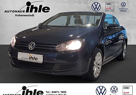 VW Golf Cabriolet Volkswagen VI Exclusive 2,0 TDI TEMPOMAT+CLIMATRONIC+SPORTSIT