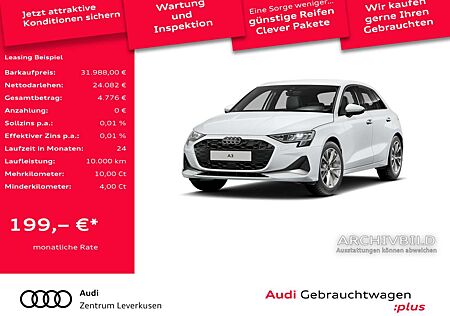 Audi A3 Sportback advanced LED B&O HUD ACC AHK KAM