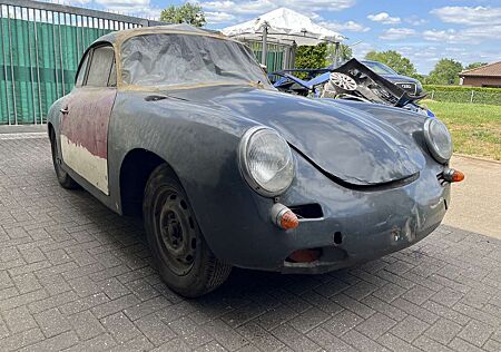 Porsche 356 C Coupe Schiebedach Scheunenfund abg seit 1975