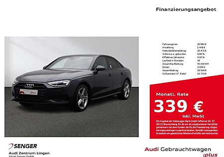 Audi A4 Limousine Advanced 35 TDI S tronic MMI LED