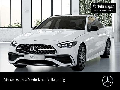 Mercedes-Benz C 300 d AMG+NIGHT+PANO+360+AHK+19"+TOTW+KEYLESS+9G