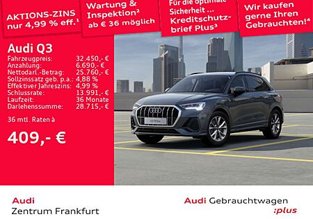 Audi Q3 45 TFSI e S tronic S line LED AHK DAB