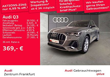 Audi Q3 45 TFSI e S tronic S line LED AHK DAB