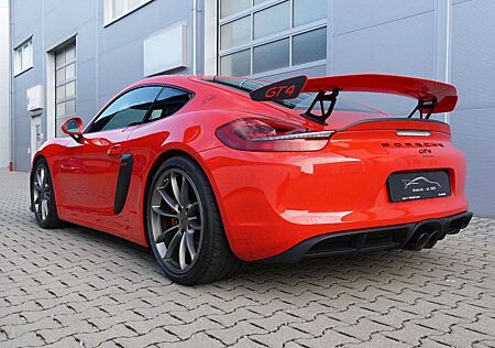 Porsche Cayman GT4 /Clubsport/Vollschalensitz/indischrot