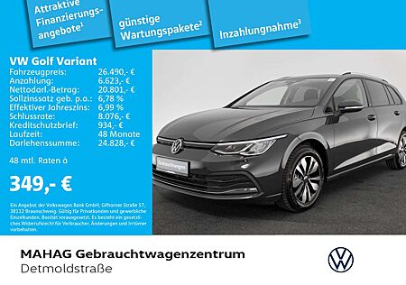 VW Golf Variant Volkswagen Golf VIII Variant 1.5 TSI MOVE AHK AppConnect LE