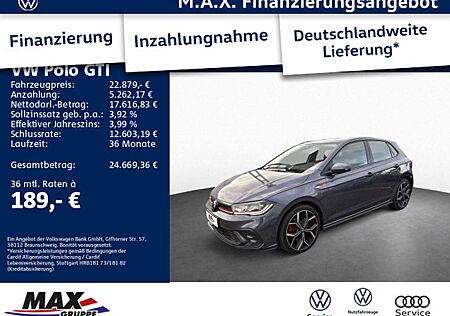 VW Polo GTI Volkswagen 2.0 TSI DSG IQ.LIGHT+NAVI+KAMERA+BEATS+