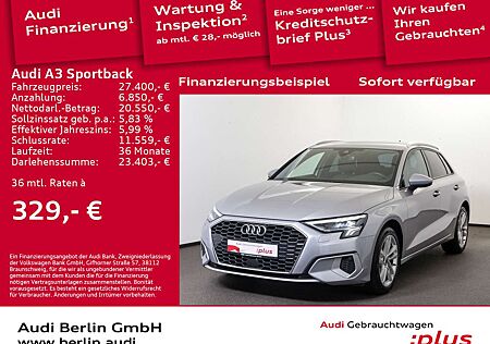 Audi A3 Advanced 35 TDI S tr. PDC AHK LED