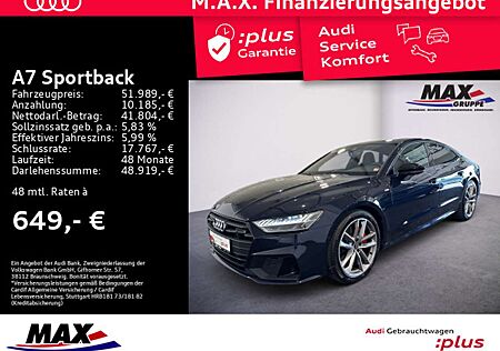 Audi A7 55 TFSI e QTT S LINE HD MATRIX+PANO