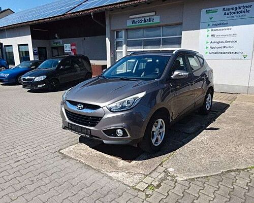 Hyundai iX35 blue Finale 2WD--AHK--PDZ--SHZ--Tempomat