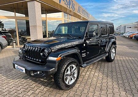 Jeep Wrangler Unlimited Sahara Leder ACC Technologie